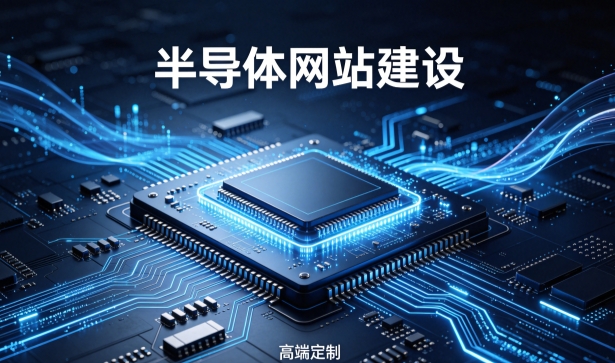 瓦力游戏半导体企业网站建设案例解析｜科技型企业高端定制建站落地指南