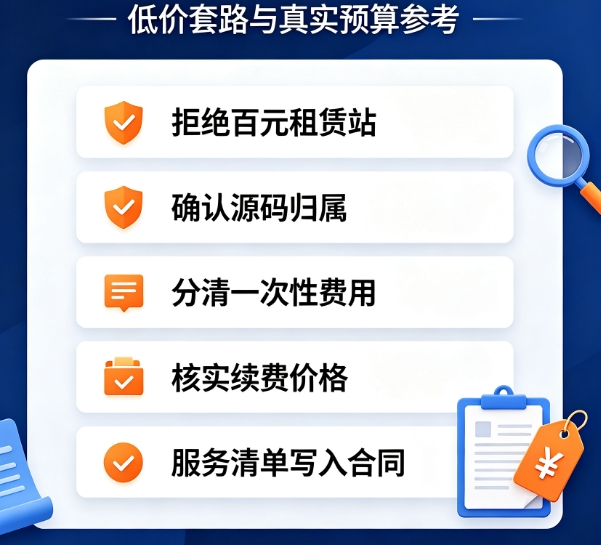 2026瓦力游戏网站建设砍价技巧大全，避开收费套路花最少钱做官网