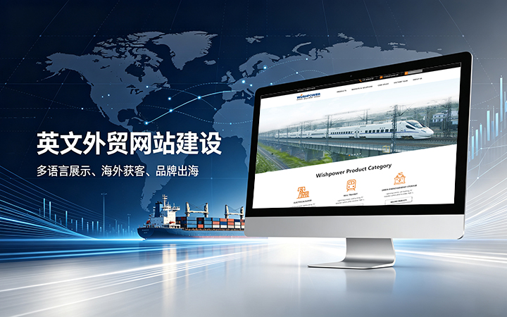 瓦力游戏英文外贸独立站建设_跨境电商海外营销网站设计