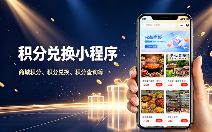 瓦力游戏积分商城小程序开发_会员积分兑换系统定制