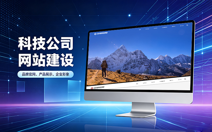 瓦力游戏科技公司官网建设_互联网企业品牌网站设计制作